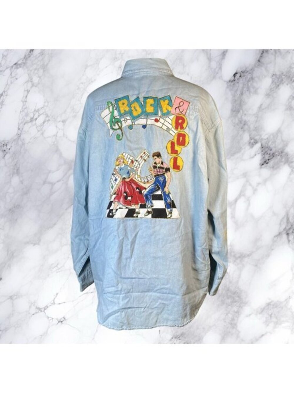 VTG Chazzz by Charles Ghailian Rock n Roll Top